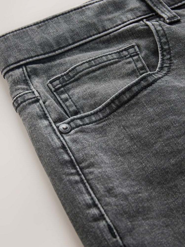 Grey Relaxed Fit Relaxed Fit Classic Stretch Jeans - Image 10 of 10