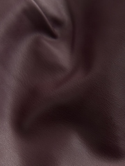 Burgundy Red Faux Leather Jort Trousers - Image 7 of 7