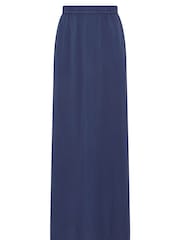 Long Tall Sally Blue Acid Wash Skirt - Image 5 of 5