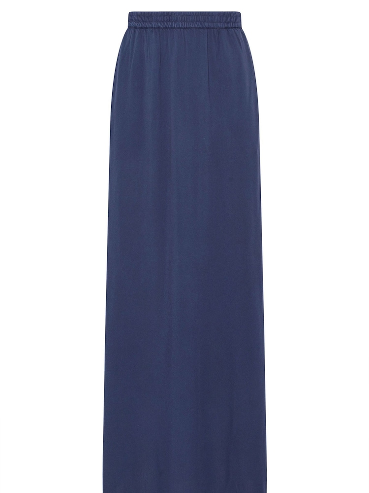Long Tall Sally Blue Acid Wash Skirt - Image 5 of 5