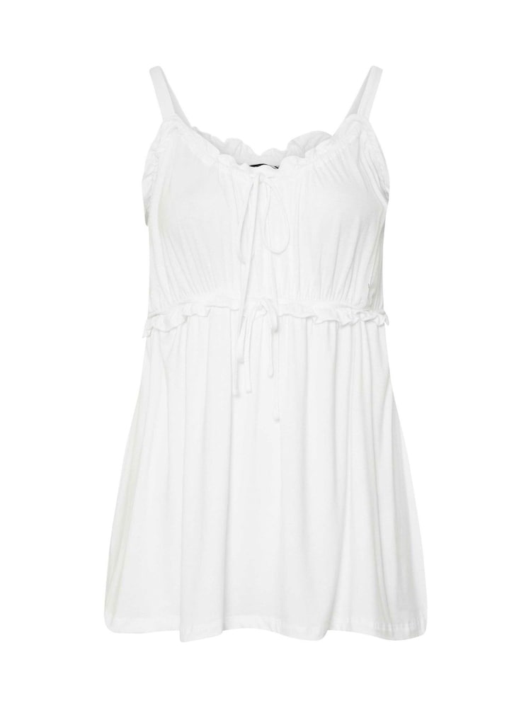 Blanco - Yours Curve Boho Cami Vest Top - Imagen 5 de 5 Blanco - Yours Curve Boho Cami Vest Top - Imagen 5 de 5