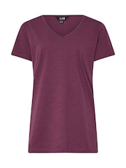 Long Tall Sally 100% algodão V-Neck T-Shirts 2 com pacote - Imagem 8 de 8