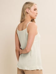 Long Tall Sally White Crinkle Button Vest - Image 2 of 5