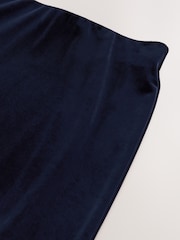 Navy Velvet Column Skirt - Image 3 of 3
