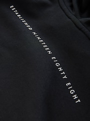 Negro - Baker by Ted Baker Oversized Graphic Hoodie and Joggers Set - Imagen 9 de 10