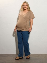 Top  wrap para maternidade Yours Curve - Imagem 2 de 5