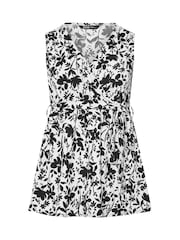 Preto - Yours Curve Sleeveless Vest Top - Imagem 5 de 5