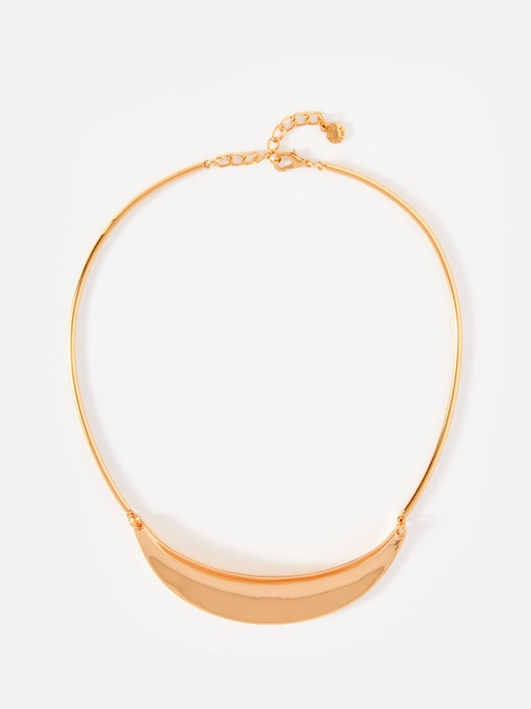 Mint Velvet Gold Tone Collar Necklace - Image 1 of 4