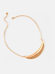 Mint Velvet Gold Tone Collar Necklace - Image 2 of 4