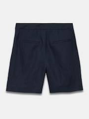 Mint Velvet Blue Blend Tailored Shorts - Image 7 of 7