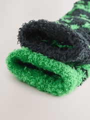 Minecraft Creeper License Character Cosy Socks 2 Pack - Image 4 of 4