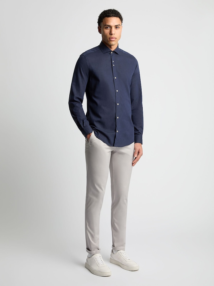 Azul - Camisas Remus Uomo Blend - Imagem 2 de 6