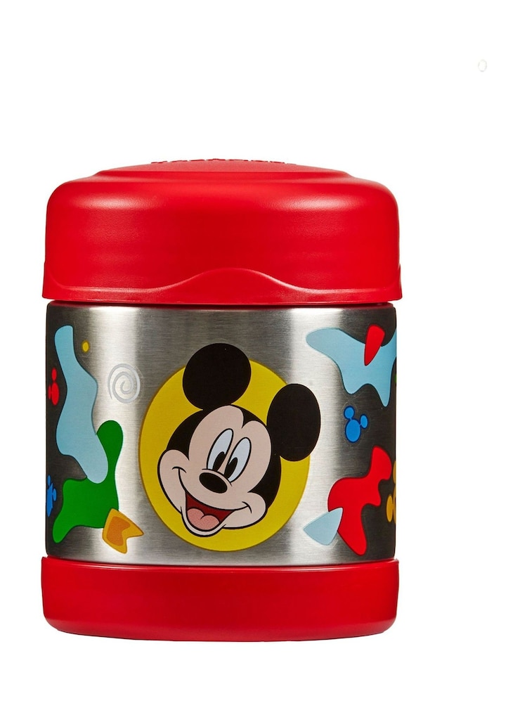 Thermos Red Disney Mickey & Friends Funtainer® Food Flask - Image 2 of 6 Thermos Red Disney Mickey & Friends Funtainer® Food Flask - Image 2 of 6