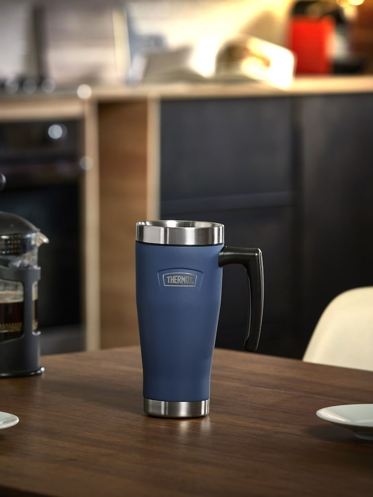 Thermos Solent Navy Icon Series Travel Mug - Image 6 of 6 Thermos Solent Navy Icon Series Travel Mug - Image 6 of 6