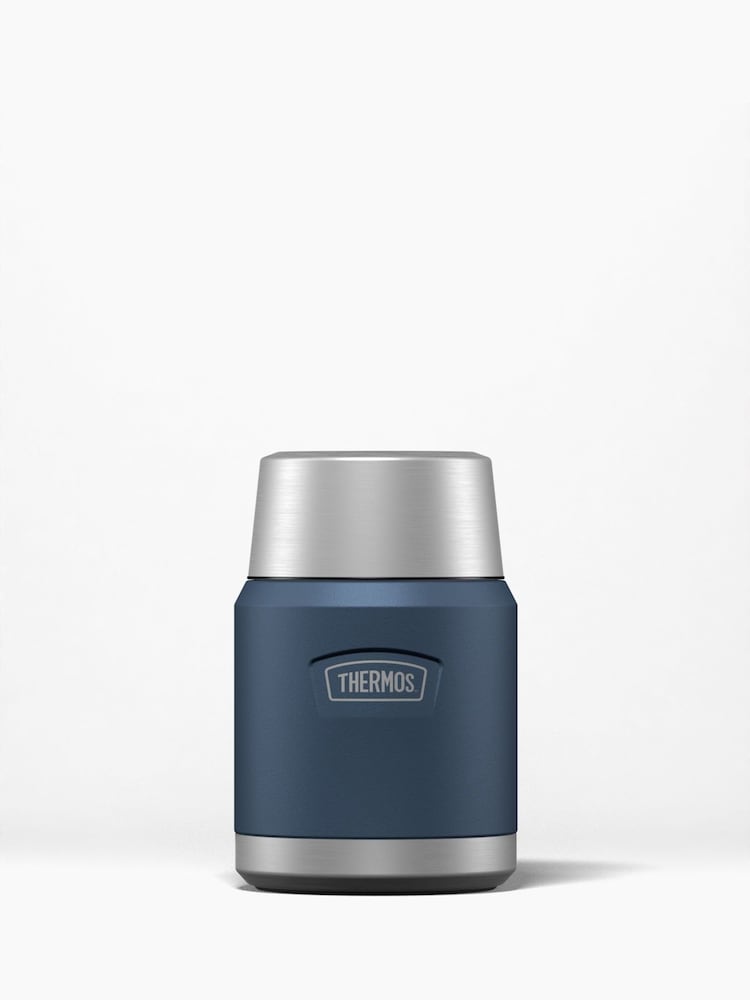 Thermos Solent Navy Icon Series Food Flask - Image 2 of 6 Thermos Solent Navy Icon Series Food Flask - Image 2 of 6