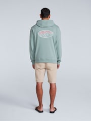 Animal Light Green Mens River Hoodie - Image 4 of 4