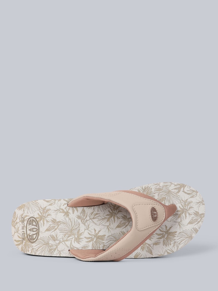 Animal Natural Mens Jekyl Flip Flops - Image 2 of 5