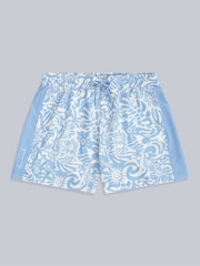 Animal Blue Freya Womens Printed Panel Quick Drying Boardshorts - Image 1 of 4