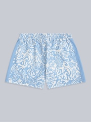 Animal Blue Freya Womens Printed Panel Quick Drying Boardshorts - Image 2 of 4