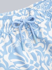 Animal Blue Freya Womens Printed Panel Quick Drying Boardshorts - Image 3 of 4