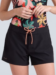 Animal Black Womens Aurora Mini Quick Drying Boardshorts - Image 1 of 3