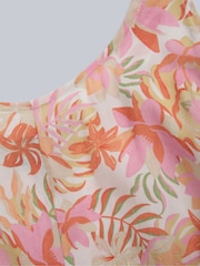 Animal Pink Womens Floral Print Playsuit - Image 3 of 3