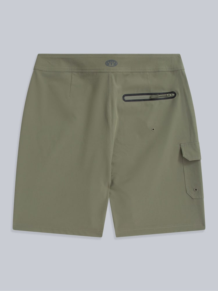 Animal Light Green Mens Brett Cargo UV Max Board Shorts - Image 2 of 5