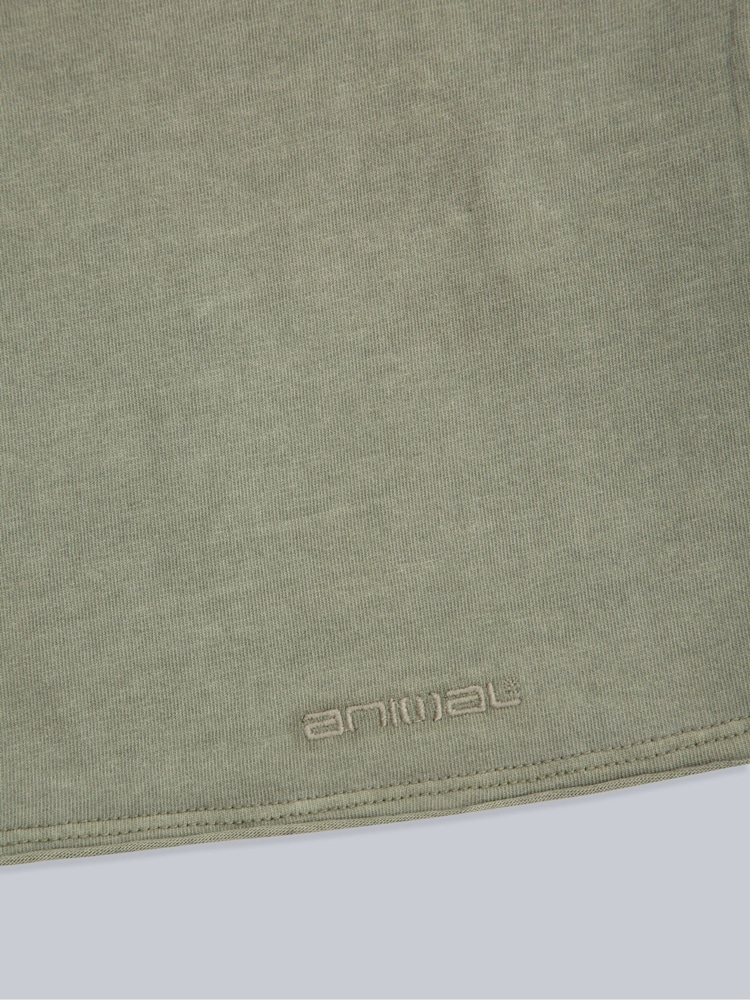 Animal Green Oversized Womens Harper 100% Cotton T-Shirt - Image 4 of 4