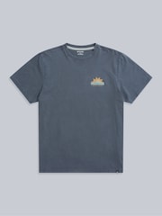 Animal Blue Mens Chase Relaxed 100% Cotton T-Shirt - Image 1 of 5