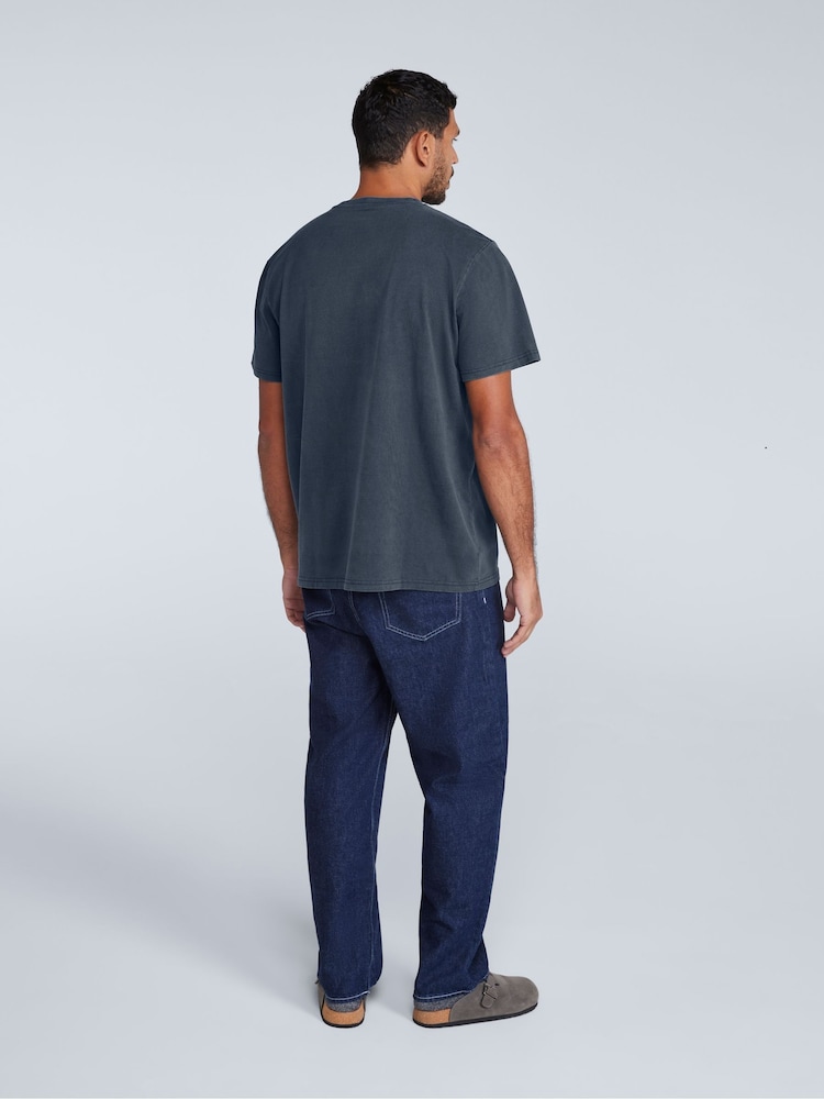 Animal Blue Mens Chase Relaxed 100% Cotton T-Shirt - Image 4 of 9