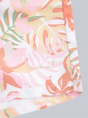Animal White Womens  Reeva Printed Water Resistant Swim Shorts - Image 4 of 5