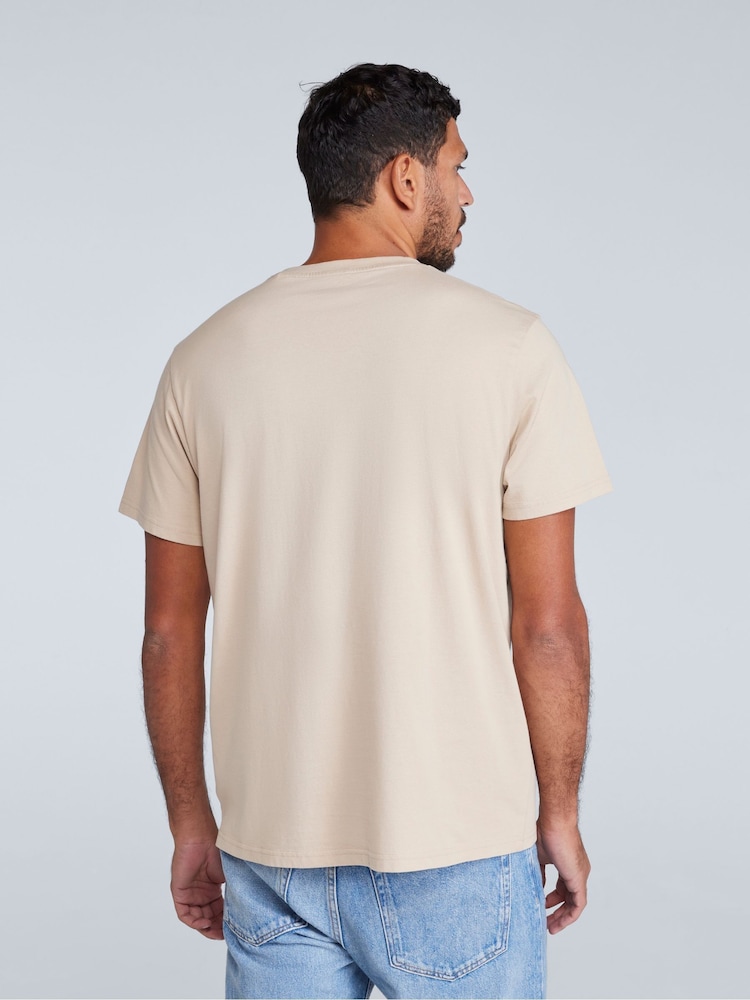 Animal Natural Mens Icon Plain 100% Cotton T-Shirt - Image 2 of 10 Animal Natural Mens Icon Plain 100% Cotton T-Shirt - Image 2 of 10