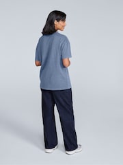 Animal Blue Womens Leena Boxy 100% Cotton T-Shirt - Image 4 of 4