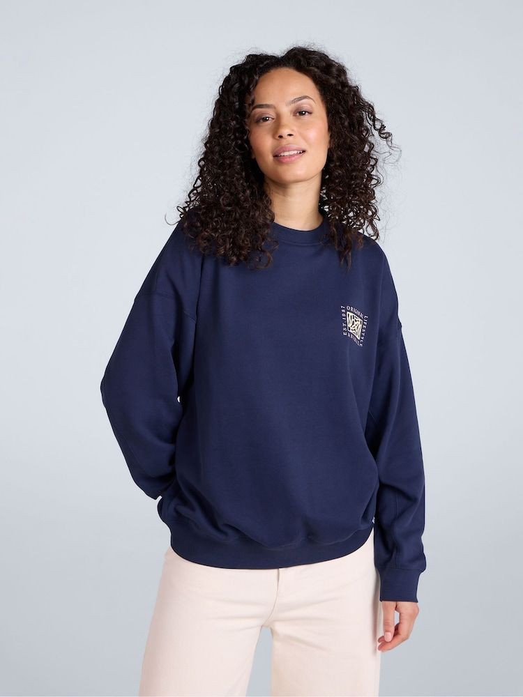 Animal Blue Womens Dakota Sweatshirt - Image 1 of 10 Animal Blue Womens Dakota Sweatshirt - Image 1 of 10