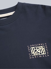 Animal Blue Womens Dakota Sweatshirt - Image 3 of 6