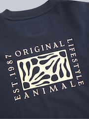 Animal Blue Womens Dakota Sweatshirt - Image 5 of 6