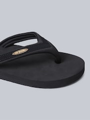 Animal Black Womens Swish Flip Flops - Image 4 of 5