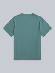 Animal Green Mens Icon Plain 100% Cotton T-Shirt - Image 2 of 4