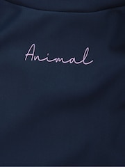 Animal Blue Womens Isla Printed Surfsuit - Image 6 of 6