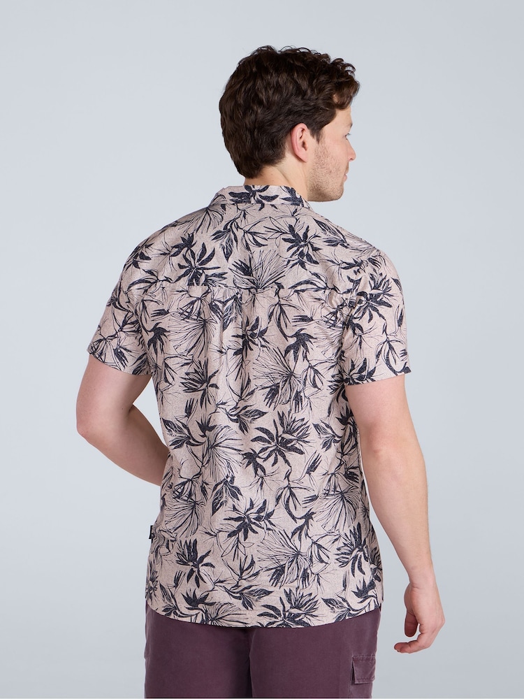 Animal Grey Mens 100% Cotton Will Printed Shirt - Image 2 of 4