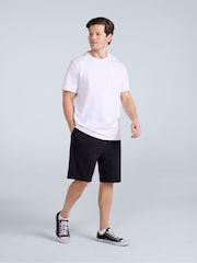 Animal Black Mens Driver 100% Cotton Joggers Shorts - Image 3 of 4
