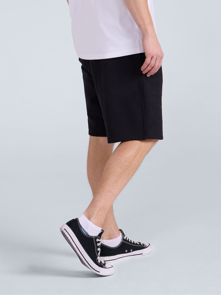 Animal Black Mens Driver 100% Cotton Joggers Shorts - Image 4 of 4