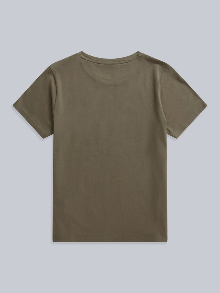 Animal Brown Womens Canopy Carina 100% Cotton T-Shirt - Image 2 of 5