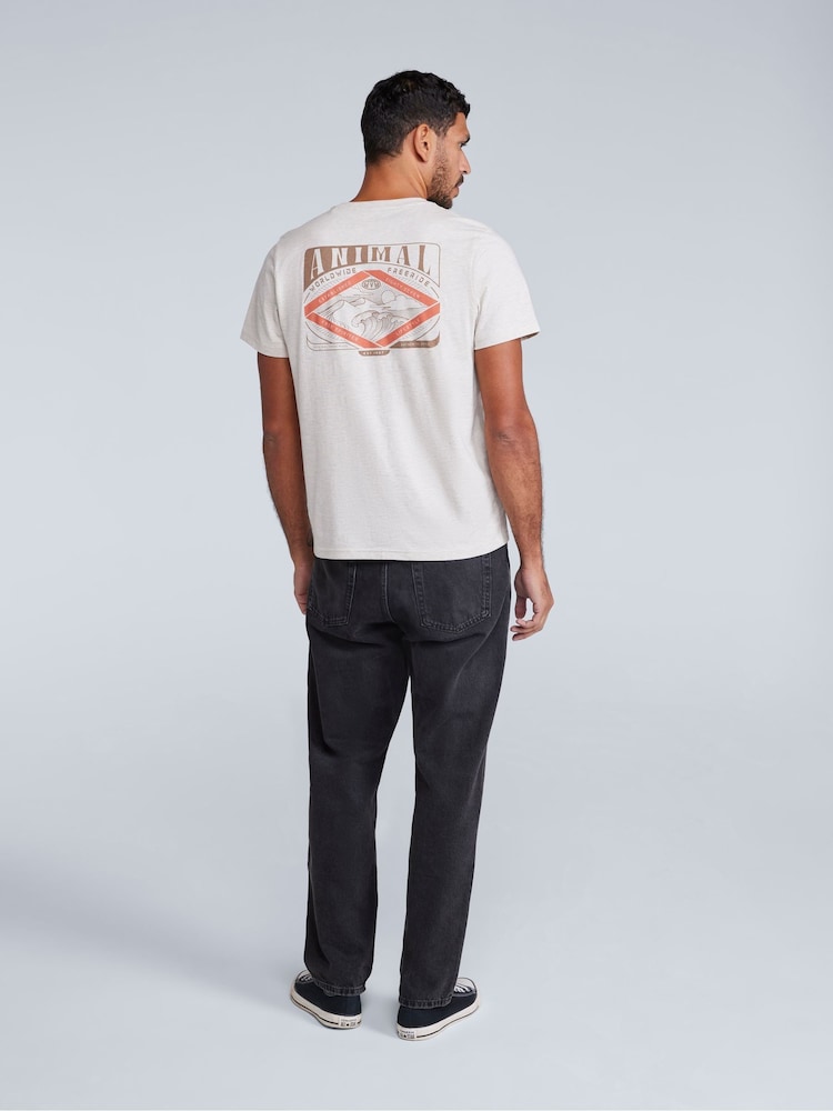 Animal Cream Mens Jacob T-Shirt - Image 5 of 5
