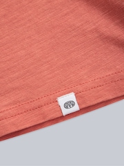 Animal Orange Womens Holly Logo 100% Cotton T-Shirt - Image 5 of 5