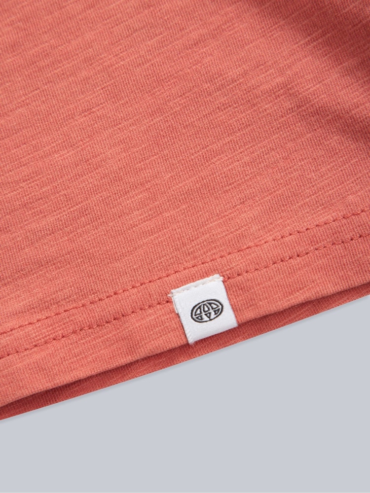 Animal Orange Womens Holly Logo 100% Cotton T-Shirt - Image 5 of 5