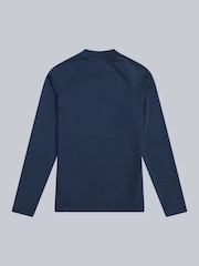 Animal Blue Womens Lillie Long Sleeve Quick Drying Rash Vest - Image 2 of 4