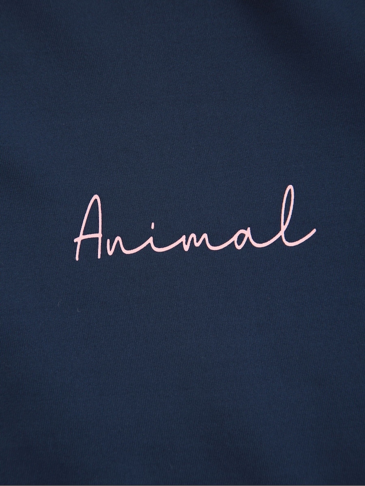 Animal Blue Womens Lillie Long Sleeve Quick Drying Rash Vest - Image 7 of 7