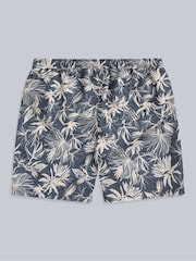 Animal Charcoal Mens Deep Dive Printed Quick Drying Board Shorts - Image 2 of 5