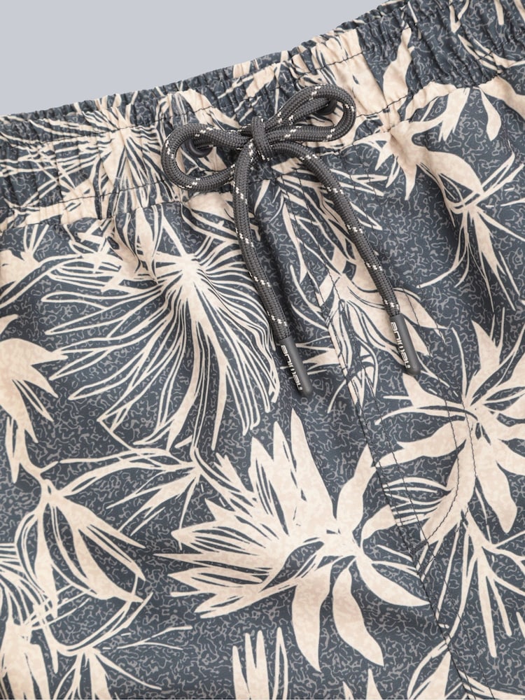 Animal Charcoal Mens Deep Dive Printed Quick Drying Board Shorts - Image 3 of 5